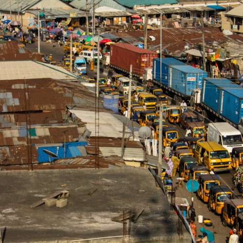 Offline contexts of online jobs: Platform drivers, decent work and informality in Lagos, Nigeria